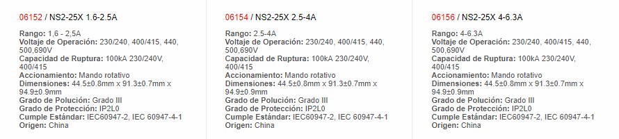 Guardamotor 17- 23A - 6164 - Productos Eléctricos - Electricidad en Guatemala - Larssystem