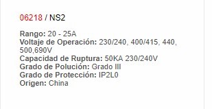 Guardamotor 9 - 14AMP - 6212 - Productos Eléctricos - Electricidad en Guatemala - Larssystem
