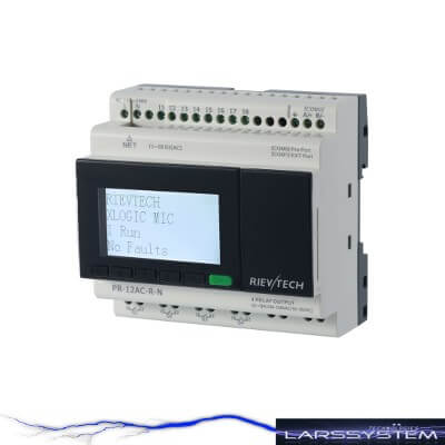 PR-12 CPU Serie PLC Digital - PR-12AC-RN - Rievtech - Productos Eléctricos - Electricidad en Guatemala - Larssystem